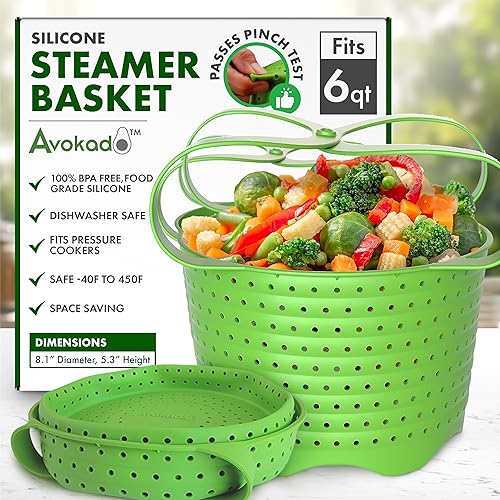 Avokado Silicone Steamer Basket