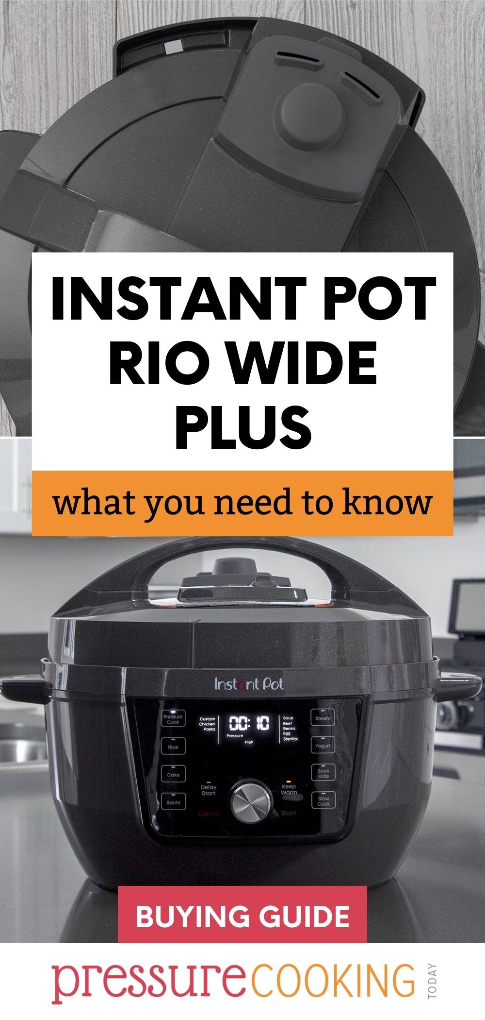 REVIEW: Instant Pot RIO Wide Plus via @PressureCook2da